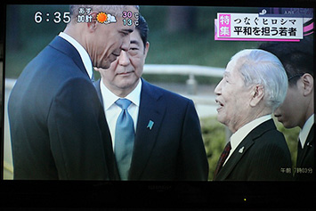 写真：広島テレビでの放送の様子7