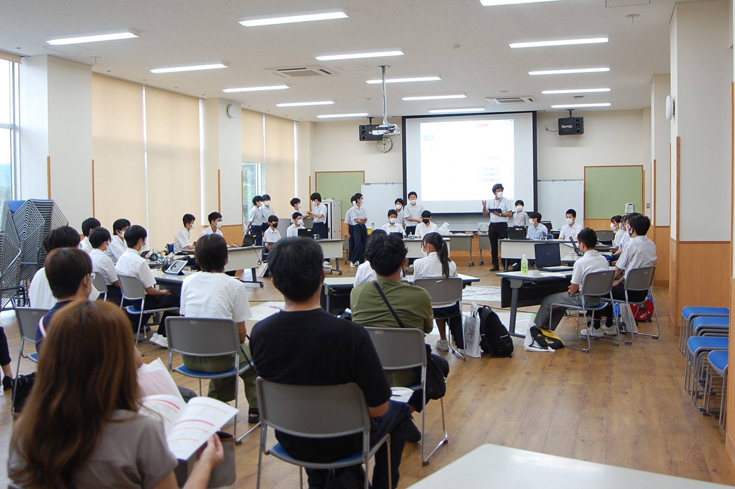 高校オープンスクールを開催しました｜盈進中学高等学校